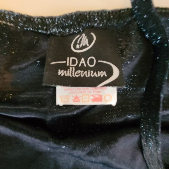 Y2k navy sparkle camisole crop top medium - Picture 3 of 3